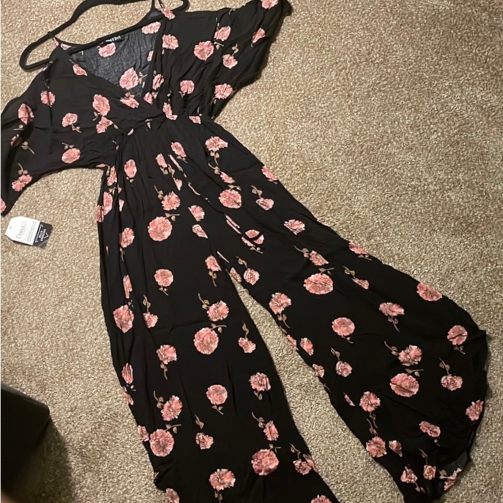 Floral jumpsuit